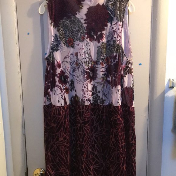 LOGO by Lori Goldstein LOGO Lavish burnout velvet duster vest - Picture 5 of 9